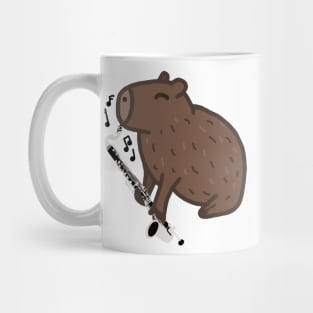 Bass Clarinet Capybara Mug